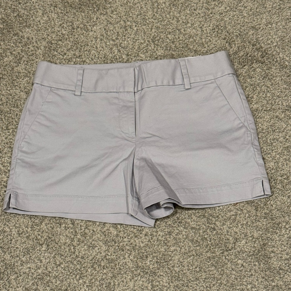 LOFT Women's Soft Gray Rivera shorts